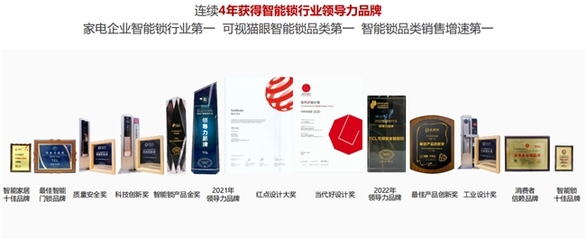 雙十一智能鎖品牌排名 TCL智能門鎖穩居第一，多款爆款產品霸榜，引領智能化生物識別新潮流